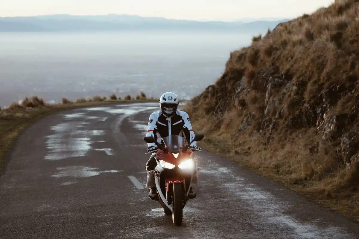 motard expérimenté